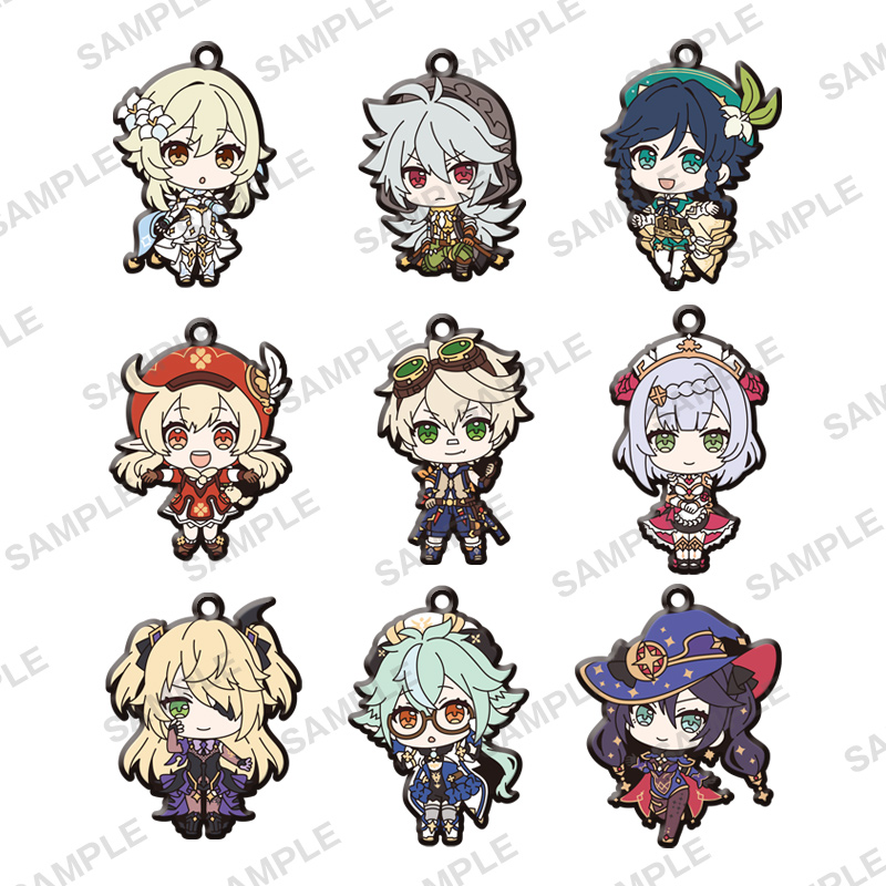 Amazon.co.jp: 原神 カプセルラバーストラップ vol.5 [全8種