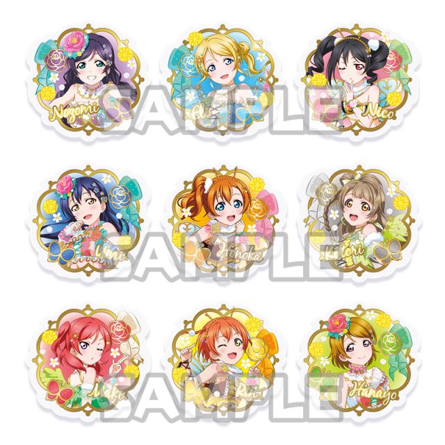 ラブライブ！　カプセルアクリルクリップµ’s vol.1