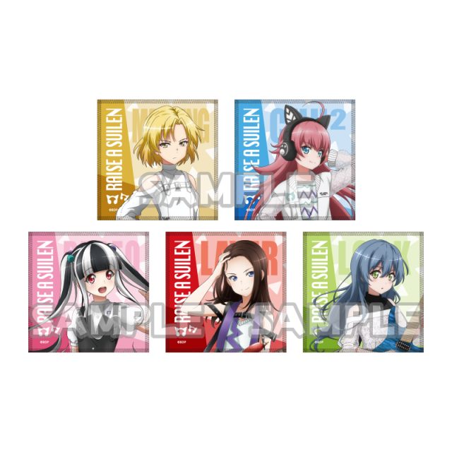BanG Dream! ガールズバンドパーティ！　カプセルミニタオル　RAISE A SUILEN