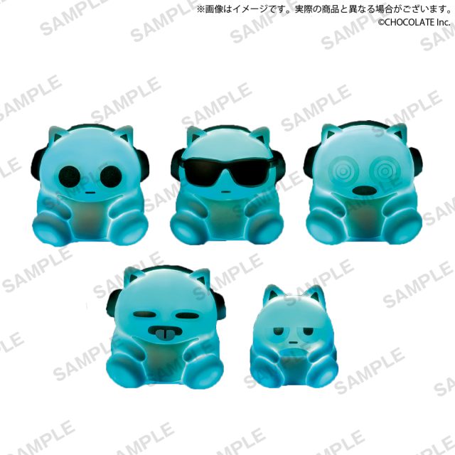 ブルーハムハム ソフビコレクション ネオンver.