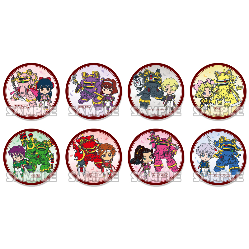 サクラ大戦 カプセルカンバッジ｜商品情報｜ブシカプ