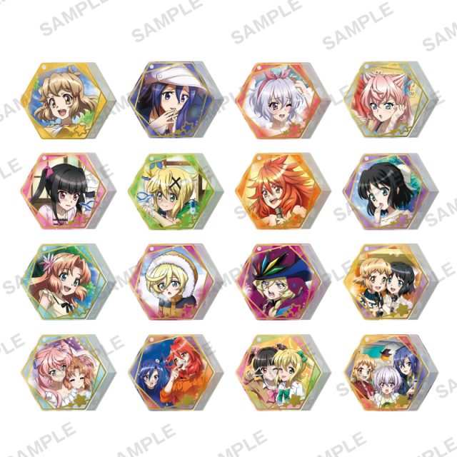 戦姫絶唱シンフォギアXD UNLIMITED　ジュエルアクリルキーホルダー