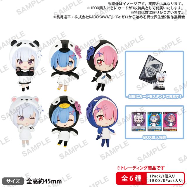 しろくろカプセル Re:ゼロから始める異世界生活 BOX ver.
