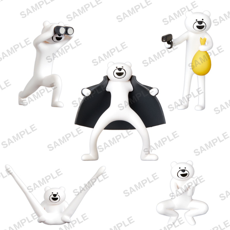 けたたましく動くクマ カプセルコレクションフィギュア｜商品情報