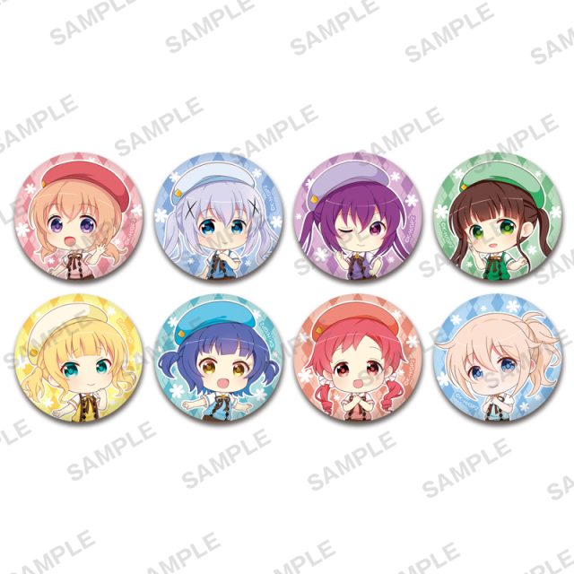 ご注文はうさぎですか？？　カプセル缶バッジ vol.3