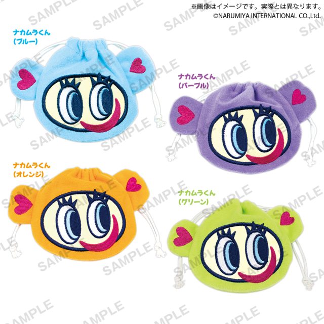 ANGEL BLUE　ナカムラくんのお顔ポーチ