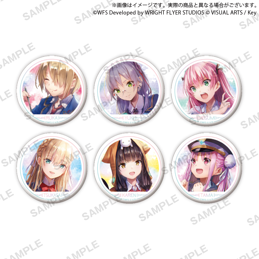 ヘブンバーンズレッド カプセル缶バッジ｜商品情報｜ブシカプ