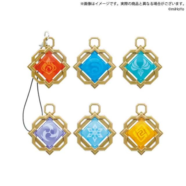 原神 神の目カプセルストラップ vol.2 璃月シリーズ