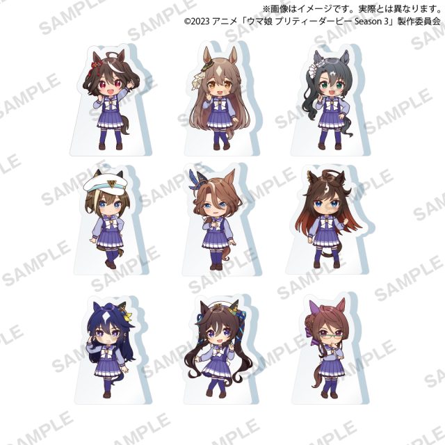 TVアニメ『ウマ娘 プリティーダービー Season 3』　ぶあついアクリルスタンド
