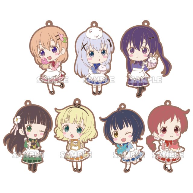 ご注文はうさぎですか？？　カプセルラバーストラップvol.1