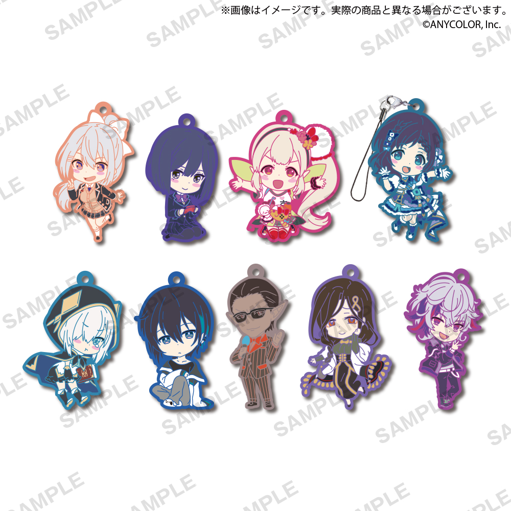 にじさんじ カプセルラバーストラップ ver.1.5 Rainbow!｜商品情報