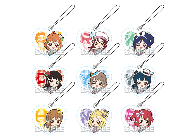 ラブライブ！サンシャイン!!　アクリルストラップ