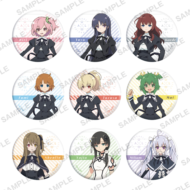 アサルトリリィ BOUQUET カプセル缶バッジ vol.1｜商品情報