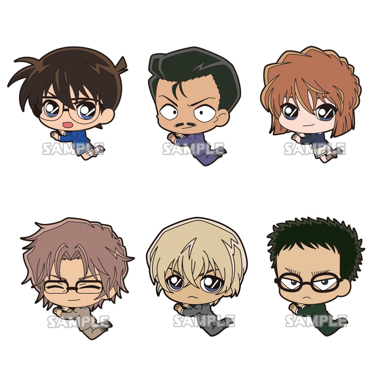 名探偵コナン カプセル ラバQ vol.2｜商品情報｜ブシカプ