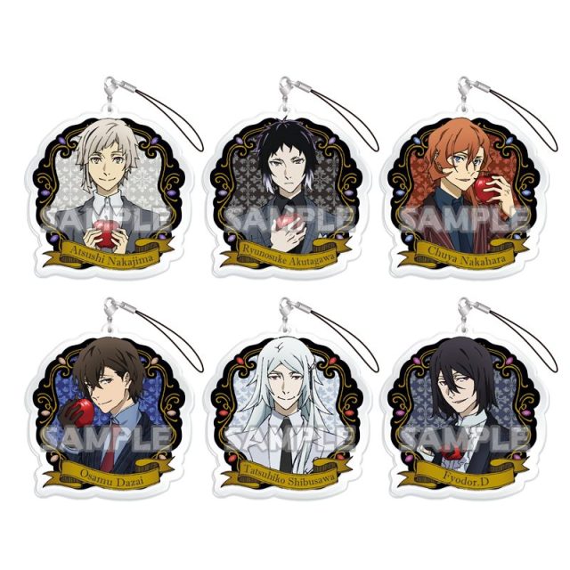 文豪ストレイドッグス　カプセルアクリルストラップ vol.1