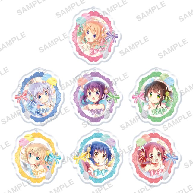 ご注文はうさぎですか？ BLOOM　カプセルアクリルストラップ