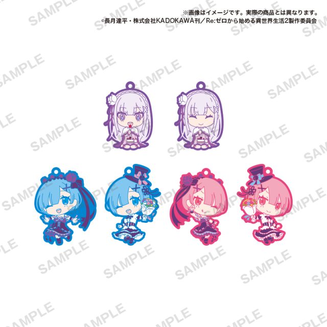 Re:ゼロから始める異世界生活 カプセルラバーストラップ 誕生日ver.