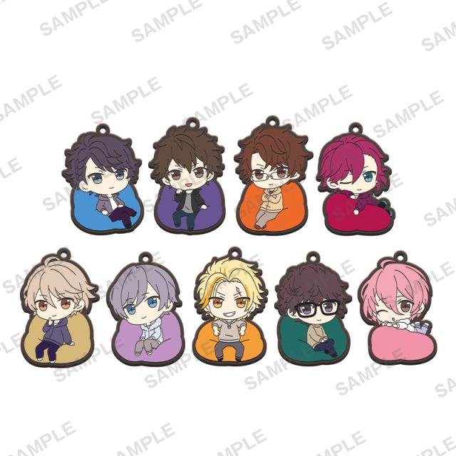 スタンドマイヒーローズ　カプセルラバーストラップ vol.1