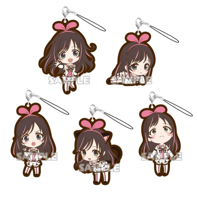 キズナアイ　ラバーストラップ