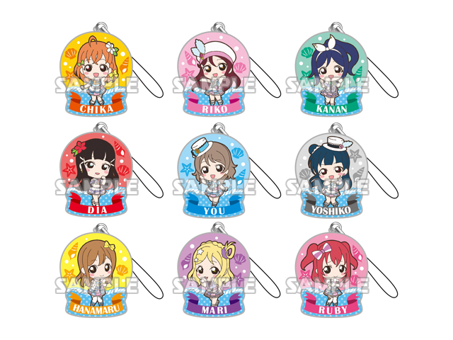 ラブライブ！サンシャイン!!　ぷっくりメタルチャーム