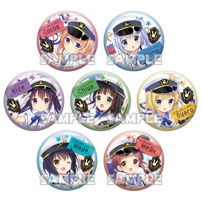 ご注文はうさぎですか？？　カプセルカンバッジ