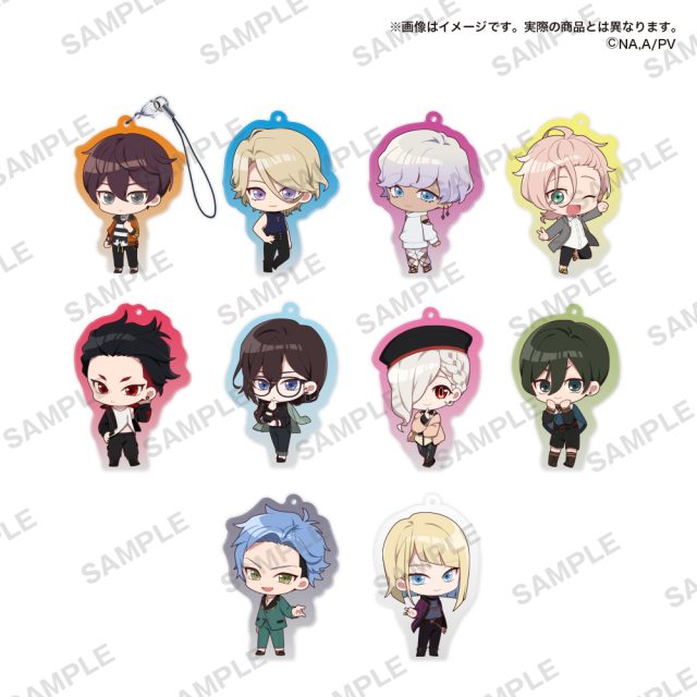 ヴィジュアルプリズン カプセルアクリルストラップ