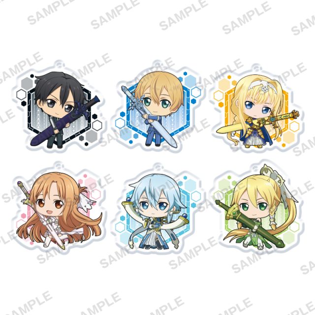 ソードアート・オンライン アリシゼーション War of Underworld　むぎゅっとカプセルアクリルストラップ