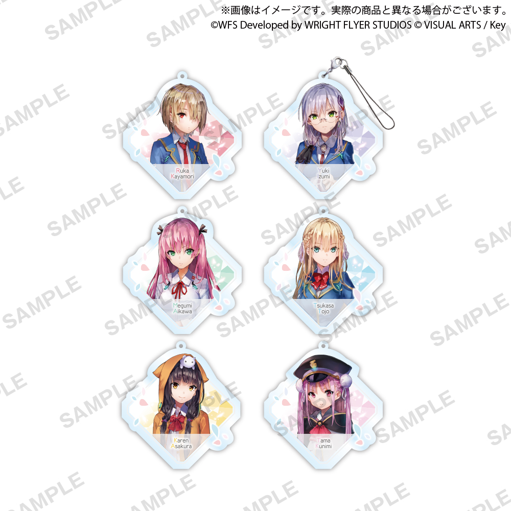 ヘブンバーンズレッド カプセルアクリルストラップ｜商品情報