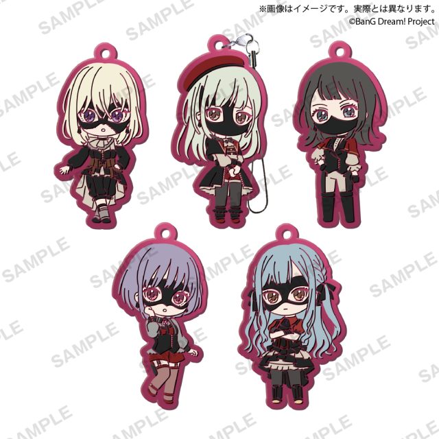 BanG Dream! Ave Mujica　カプセルラバーストラップ