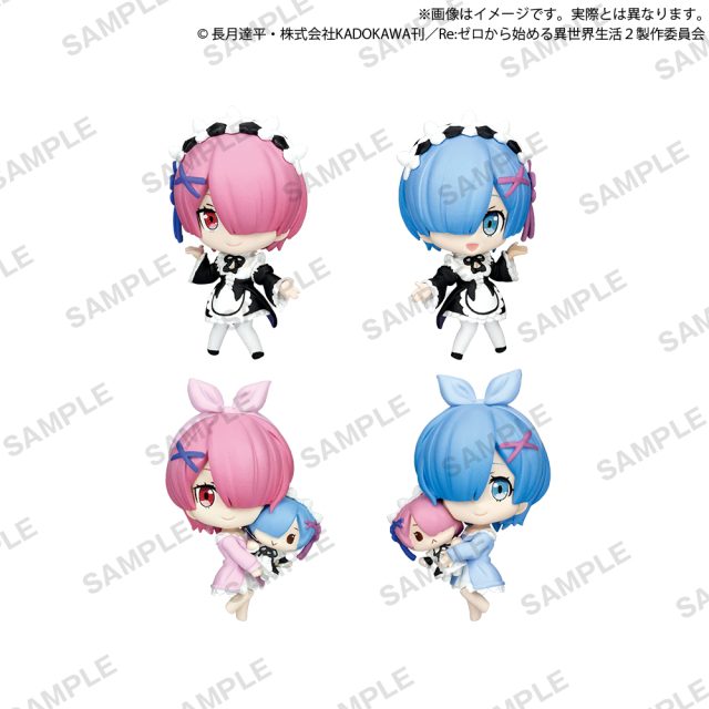 Re:ゼロから始める異世界生活　 ラムとレムがいっぱいコレクションフィギュアRICH ～誕生日生活ver.～