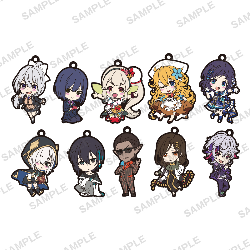 にじさんじ カプセルラバーストラップ｜商品情報｜ブシカプ