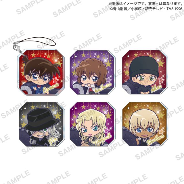 名探偵コナン　ジュエルアクリルストラップ