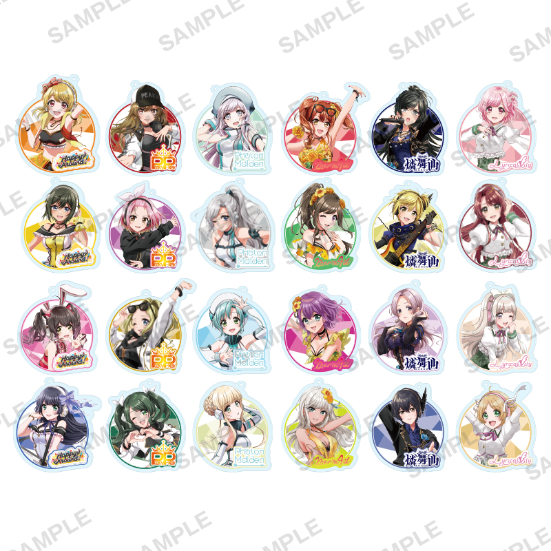 D4DJ Groovy Mix カプセルアクリルストラップ｜商品情報｜ブシカプ
