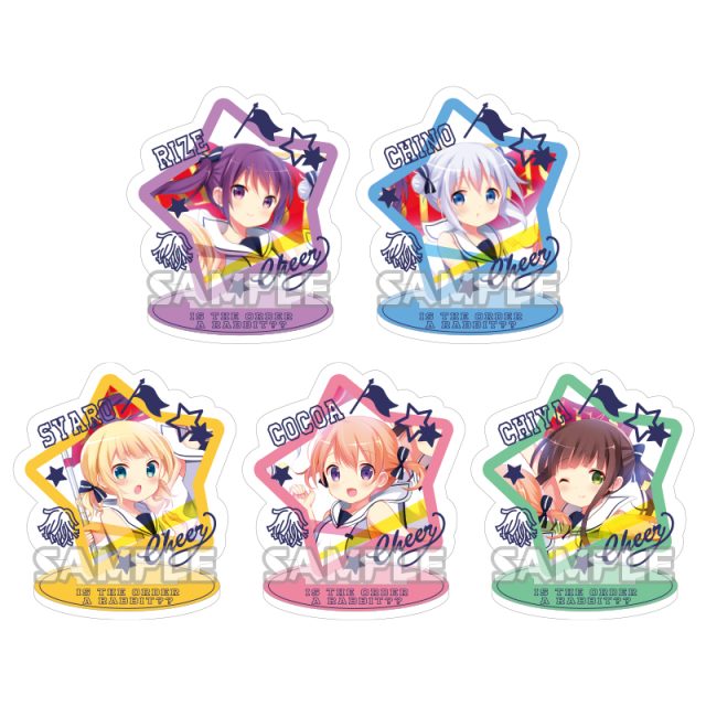 ご注文はうさぎですか？？　ぷちアクリルスタンド