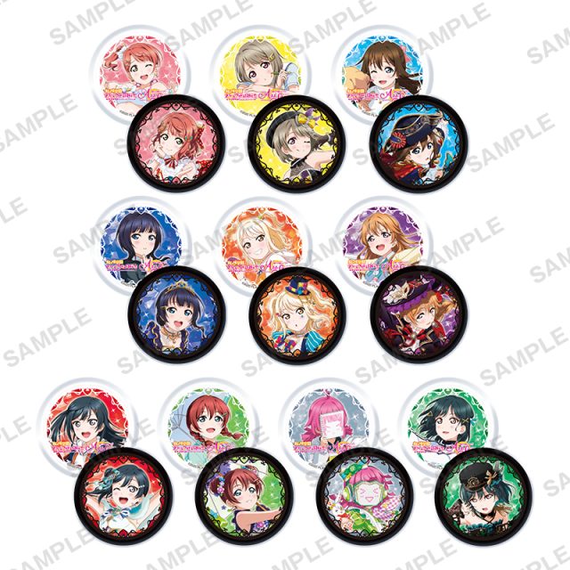 ラブライブ！スクールアイドルフェスティバル ALL STARS　リバーシアクリルマグネット　虹ヶ咲スクールアイドル同好会