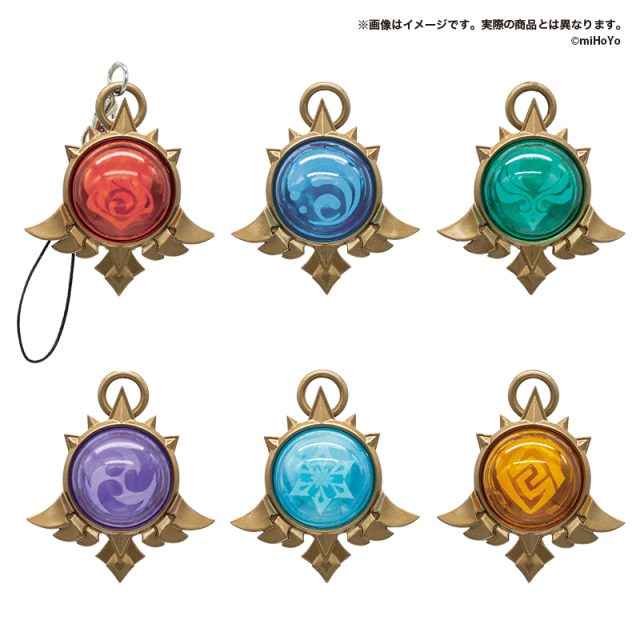 原神 神の目カプセルストラップ モンドシリーズ