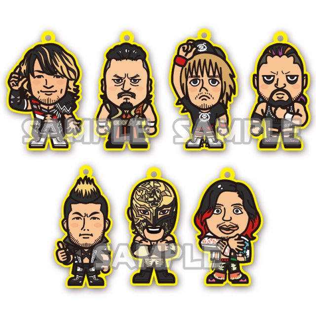 新日本プロレスリング　ラバーストラップ　vol.2