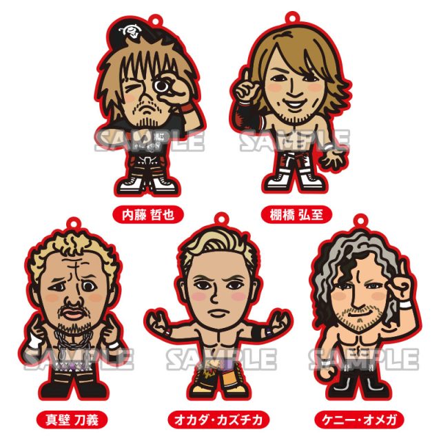 新日本プロレスリング　ラバーストラップ