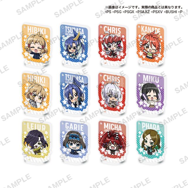 戦姫絶唱シンフォギアXD UNLIMITED　カプセルアクスタRICH vol.1