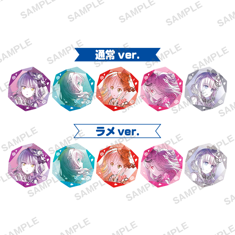 バンドリ！ガールズバンドパーティ！カプセルアクリルバッジ