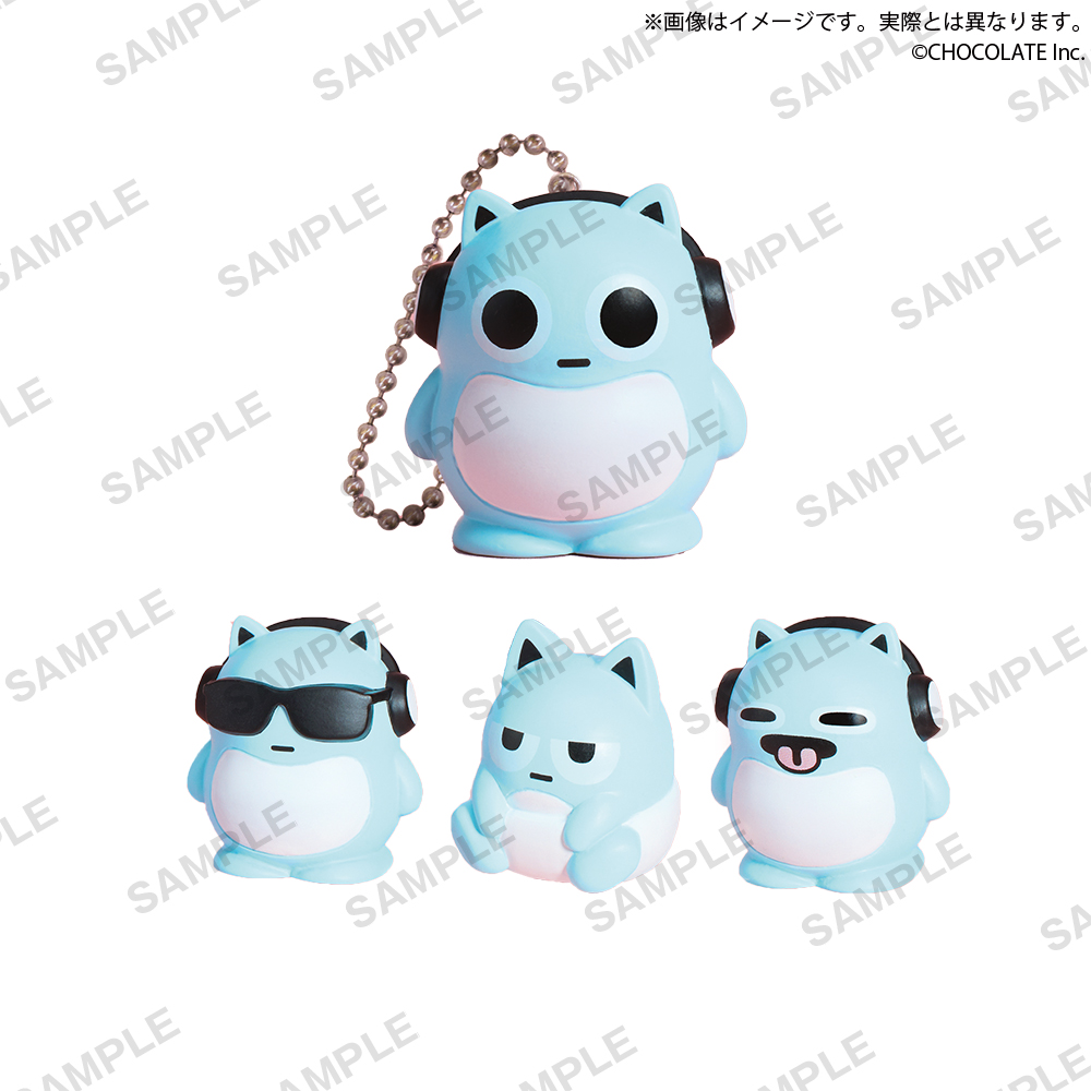 ブルーハムハム 指人形キーホルダー｜商品情報｜ブシカプ