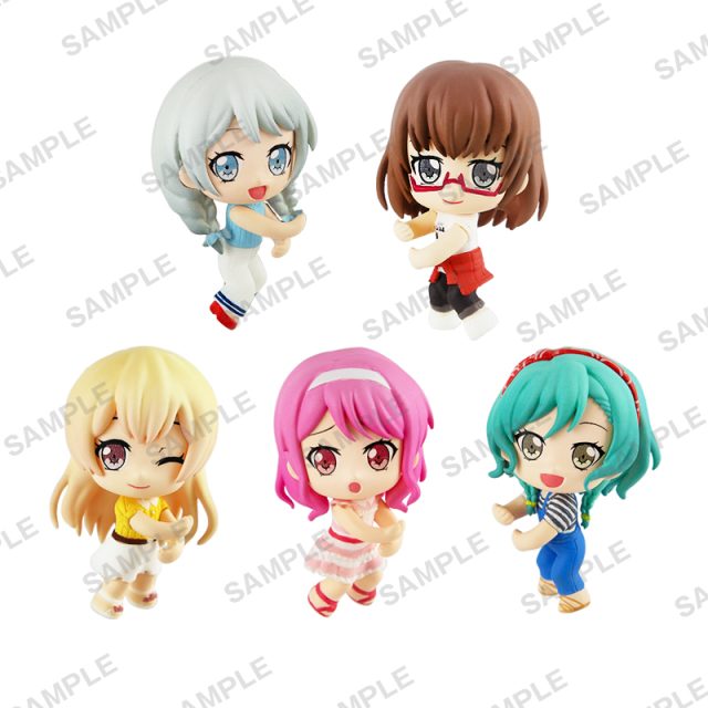 バンドリ！ガールズバンドパーティ！　むぎゅっとケーブルマスコット　Pastel＊Palettes