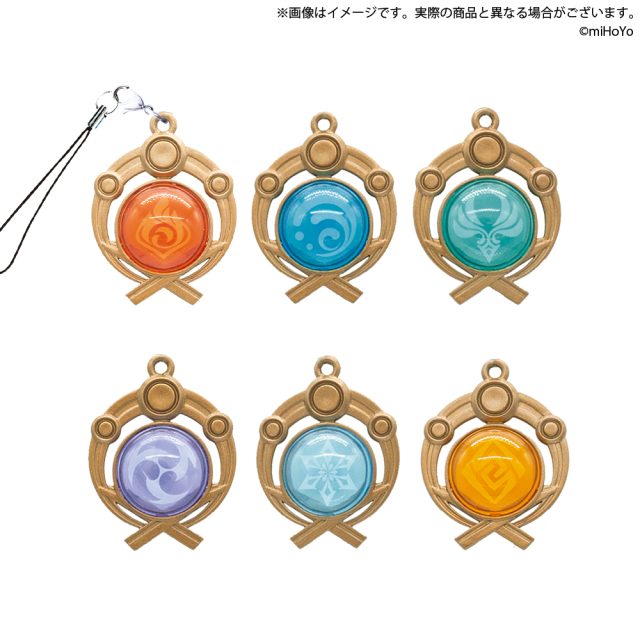 原神 神の目カプセルストラップ vol.3 稲妻シリーズ