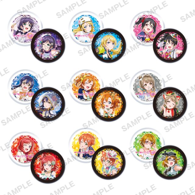 ラブライブ！スクールアイドルフェスティバル ALL STARS　リバーシアクリルマグネット　μ’s