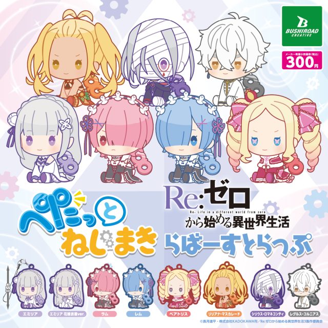 Re:ゼロから始める異世界生活　ぺたっとねじまきらばーすとらっぷ