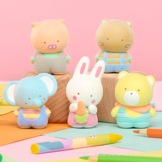 レア☆チアリーチャム☆ぞうさん☆サンリオプチメイトコレクション チアリーチャム フロッキーフィギュア｜商品情報｜ブシカプ